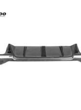 Carbonado FGCF D3 Style Rear Lip w/ Caps BMW M5 F90 2018-2023                                     - FGCF-ODM5F903D-RD FGCF-ODM5F903D-CA - Image 3