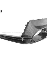 Carbonado FGCF D3 Style Rear Lip w/ Caps BMW M5 F90 2018-2023                                     - FGCF-ODM5F903D-RD FGCF-ODM5F903D-CA - Image 6
