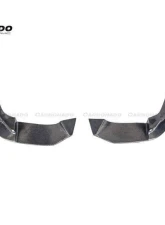 Carbonado FGCF D3 Style Rear Lip w/ Caps BMW M5 F90 2018-2023                                     - FGCF-ODM5F903D-RD FGCF-ODM5F903D-CA - Image 8