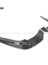 Carbonado FGCF D3 Style Rear Lip w/ Caps BMW M5 F90 2018-2023                                     - FGCF-ODM5F903D-RD FGCF-ODM5F903D-CA - Image 9