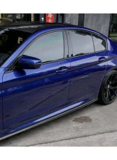 Carbonado CFRP D3 Style Side Skirts BMW M5 F90 2018-2023                                     - CF-ODM5F903D-SS - Image 8