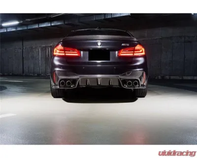 Carbonado CFRP D3 Style Trunk Spoiler for BMW M5 F90 2018-2023, Part No CF-ODM5F903D-TS - CF-ODM5F903D-TS