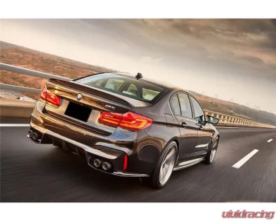 Carbonado CFRP D3 Style Trunk Spoiler for BMW M5 F90 2018-2023, Part No CF-ODM5F903D-TS - CF-ODM5F903D-TS