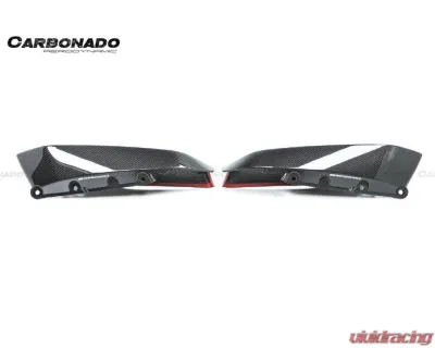 Carbonado Carbon Fiber MP Style Front Splitters for BMW M5 F90 2018-2020 - CF-ODM5F90MP-SPL