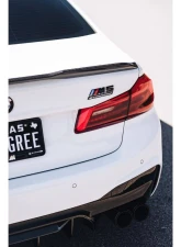 Carbonado CFRP MP Style Trunk Spoiler for BMW M5 F90 2018-2023, Part No CF-ODM5F90MP-TS                                     - CF-ODM5F90MP-TS - Image 4