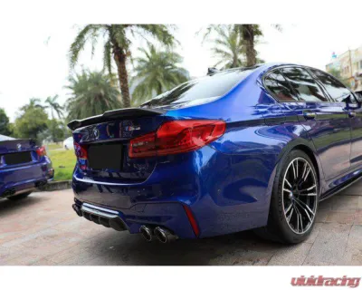 Carbonado CFRP MP Style Trunk Spoiler for BMW M5 F90 2018-2023, Part No CF-ODM5F90MP-TS - CF-ODM5F90MP-TS