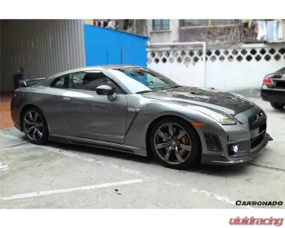 Carbonado CFRP BSE Style Side Skirts Nissan GTR R35 2008-2022 - CF1256BSE