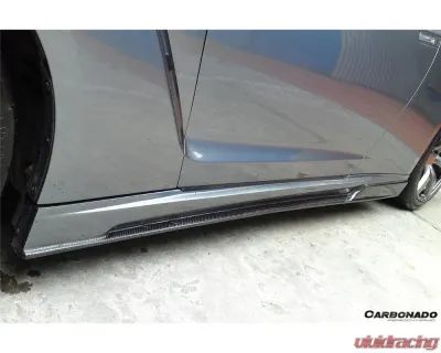 Carbonado CFRP BSE Style Side Skirts Nissan GTR R35 2008-2022 - CF1256BSE