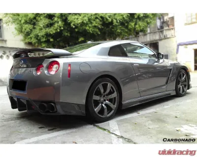 Carbonado CFRP BSE Style Side Skirts Nissan GTR R35 2008-2022 - CF1256BSE