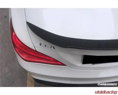 Mercedes-Benz Carbonado CFRP BS Style Trunk Spoiler W117 CLA Sport CLA45 AMG 2014-2016 - CF3201BS-TS