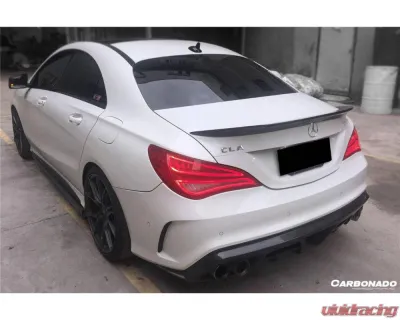 Mercedes-Benz Carbonado CFRP BS Style Trunk Spoiler W117 CLA Sport CLA45 AMG 2014-2016 - CF3201BS-TS