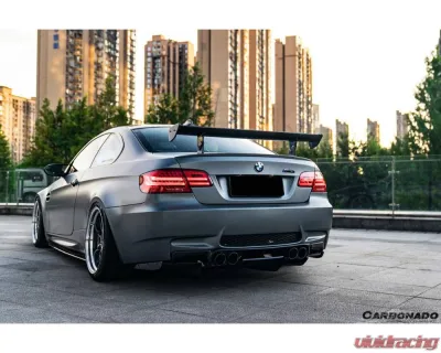 Carbonado CFRP VA Style Rear Diffuser w/ Lip BMW M3 2008-2012 - CF3221VA.RD-SET