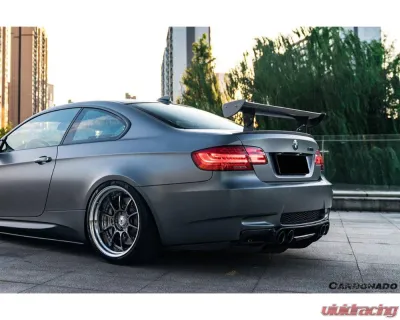 Carbonado CFRP VA Style Rear Diffuser w/ Lip BMW M3 2008-2012 - CF3221VA.RD-SET