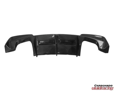 Carbonado CFRP RZ Style Rear Lip & Rear Diffuser Undertray BMW 1 Series 2008-2013 - CF3225RZ.RL-SET