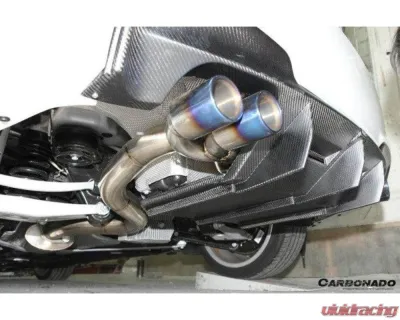 Carbonado CFRP RZ Style Rear Lip & Rear Diffuser Undertray BMW 1 Series 2008-2013 - CF3225RZ.RL-SET