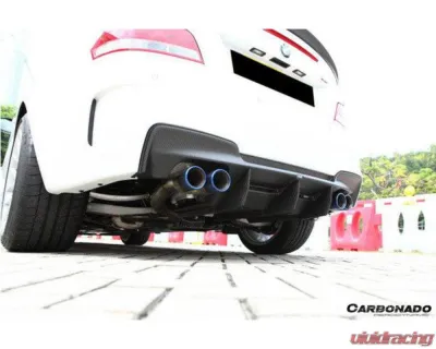 Carbonado CFRP RZ Style Rear Lip & Rear Diffuser Undertray BMW 1 Series 2008-2013 - CF3225RZ.RL-SET
