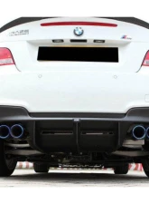 Carbonado CFRP RZ Style Rear Lip & Rear Diffuser Undertray BMW 1 Series 2008-2013                                     - CF3225RZ.RL-SET - Image 14