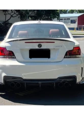 Carbonado CFRP RZ Style Rear Lip & Rear Diffuser Undertray BMW 1 Series 2008-2013                                     - CF3225RZ.RL-SET - Image 17