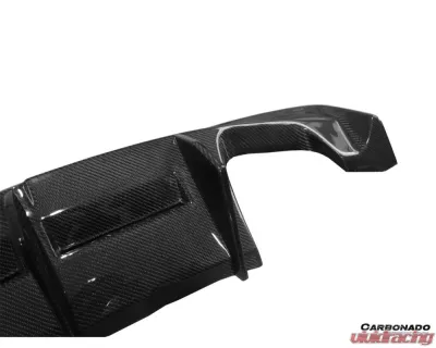 Carbonado CFRP RZ Style Rear Lip & Rear Diffuser Undertray BMW 1 Series 2008-2013 - CF3225RZ.RL-SET