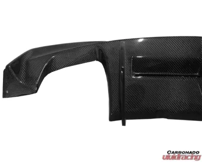 Carbonado CFRP RZ Style Rear Lip & Rear Diffuser Undertray BMW 1 Series 2008-2013 - CF3225RZ.RL-SET