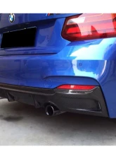 Carbonado CFRP EXOT Style Rear Diffuser Lip (M-Tech Only) BMW 2 Series 2013-2016                                     - CF3232EXO.RD - Image 5