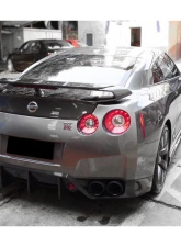 Carbonado Carbon Fiber BSE Style Trunk Spoiler Ducktail Patch for Nissan GTR R35 2008-2022                                     - CF3503BSE.OSP - Image 11