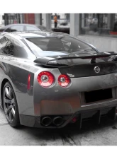 Carbonado Carbon Fiber BSE Style Trunk Spoiler Ducktail Patch for Nissan GTR R35 2008-2022                                     - CF3503BSE.OSP - Image 12