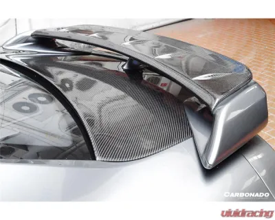 Carbonado Carbon Fiber BSE Style Trunk Spoiler Ducktail Patch for Nissan GTR R35 2008-2022 - CF3503BSE.OSP