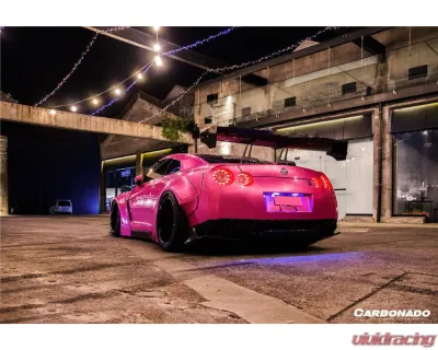 Carbonado CFRP DE Style Rear Diffuser Nissan GTR R35 2008-2022 - CF3505LB.RD
