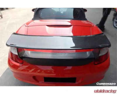 Carbonado CFRP TA Style Trunk Spoiler Porsche Cayman | Boxster 2005-2012 - CF3994TA.TS