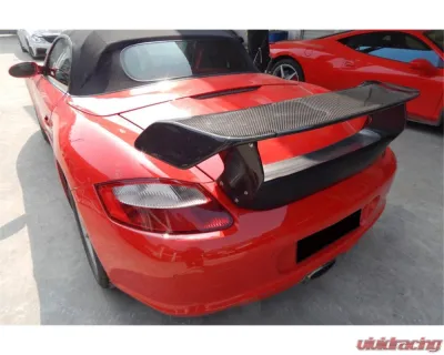 Carbonado CFRP TA Style Trunk Spoiler Porsche Cayman | Boxster 2005-2012 - CF3994TA.TS