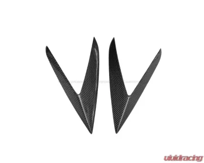 Carbonado CFRP RZS Style Side Skirts Vent Canards Lamborghini Huracan 2015-2019 - CF5556RZS.SSVT