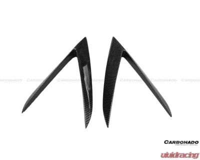 Carbonado CFRP RZS Style Side Skirts Vent Canards Lamborghini Huracan 2015-2019 - CF5556RZS.SSVT