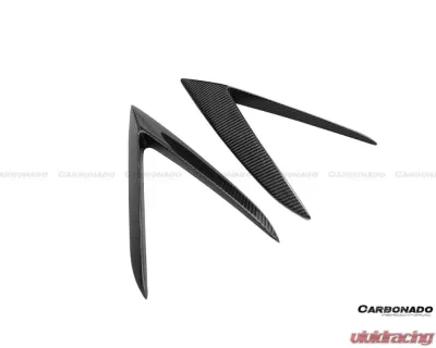 Carbonado CFRP RZS Style Side Skirts Vent Canards Lamborghini Huracan 2015-2019 - CF5556RZS.SSVT