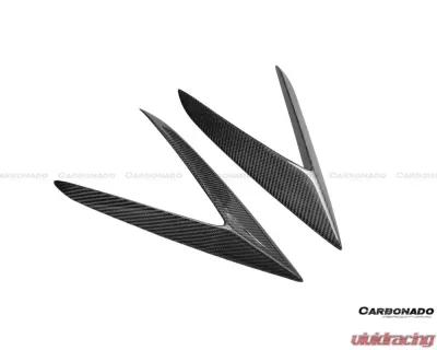 Carbonado CFRP RZS Style Side Skirts Vent Canards Lamborghini Huracan 2015-2019 - CF5556RZS.SSVT