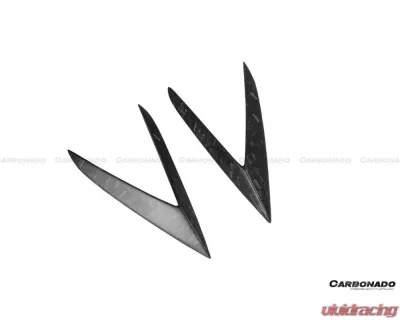 Carbonado CFRP RZS Style Side Skirts Vent Canards Lamborghini Huracan 2015-2019 - CF5556RZS.SSVT