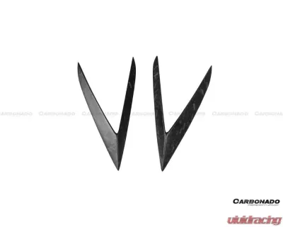 Carbonado CFRP RZS Style Side Skirts Vent Canards Lamborghini Huracan 2015-2019 - CF5556RZS.SSVT