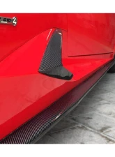 Carbonado CFRP RZS Style Side Skirts Vent Canards Lamborghini Huracan 2015-2019                                     - CF5556RZS.SSVT - Image 10