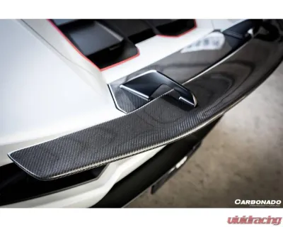 Lamborghini Huracan CFRP VRS-II Style Trunk Spoiler 2015-2025 LP610 LP580 Evo Tecnica - CF5556VRS-2.WTW