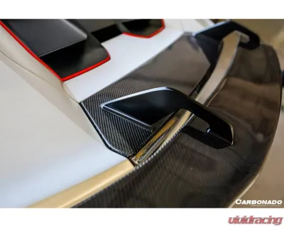 Lamborghini Huracan CFRP VRS-II Style Trunk Spoiler 2015-2025 LP610 LP580 Evo Tecnica - CF5556VRS-2.WTW