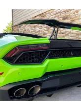Carbonado CFRP VRS Style Trunk Spoiler for Lamborghini Huracan 2015-2025, Part No: CF5556VRS-WTW                                     - CF5556VRS-WTW - Image 12