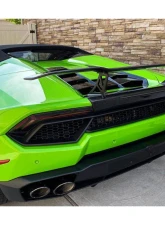 Carbonado CFRP VRS Style Trunk Spoiler for Lamborghini Huracan 2015-2025, Part No: CF5556VRS-WTW                                     - CF5556VRS-WTW - Image 14