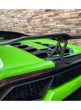 Carbonado CFRP VRS Style Trunk Spoiler for Lamborghini Huracan 2015-2025, Part No: CF5556VRS-WTW                                     - CF5556VRS-WTW - Image 10
