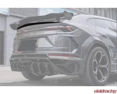 Carbonado Carbon Fiber MS Style Small Trunk Spoiler for Lamborghini Urus 2018-2023 - CF5558MSY-TS
