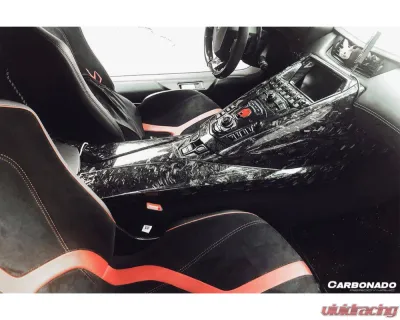 Carbonado CFRP OEM Style Center Control Surround Panel Lamborghini Aventador 2011-2016 - CF5902OE-CCSP