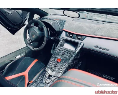 Carbonado CFRP OEM Style Center Control Surround Panel Lamborghini Aventador 2011-2016 - CF5902OE-CCSP