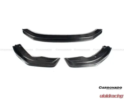 Carbonado CFRP AM Style Front Lip Porsche Cayman | Boxster 2017-2023 - CF718-ARMA-FL