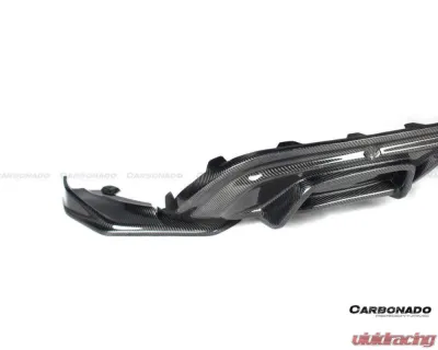 Carbonado FGCF AM Style Rear Lip Porsche Cayman | Boxster 2017-2023 - FGCF718-ARMA-RL-SET