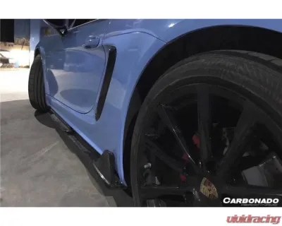 Carbonado CFRP AM Style Side Skirts Porsche Cayman | Boxster 2017-2023 - CF718-ARMA-SS