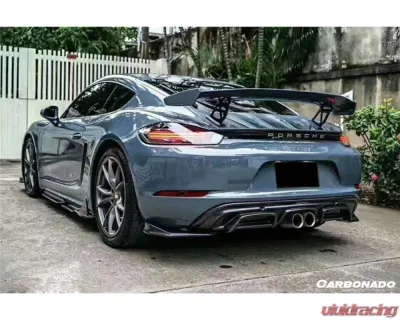 Carbonado CFRP AM Style Side Skirts Porsche Cayman | Boxster 2017-2023 - CF718-ARMA-SS